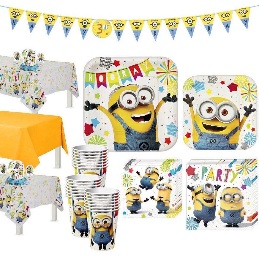 Minions Tableware Party Kit